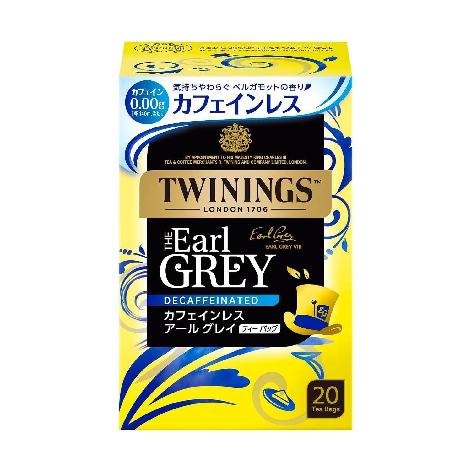 Twinings Decaffeinated Earl Grey 20P Tea Bags