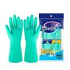 Miaojie Agile Flannel-Lined Household Rubber Gloves