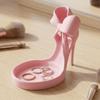 3D Printed High Heel Jewelry Tray Mini Jewelry Storage Tray Shoe-shaped Ring Holder  Desktop Use