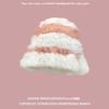 Women S Winter Warm Earmuff Knitted Hat Korean Style Rabbit Hair Blend