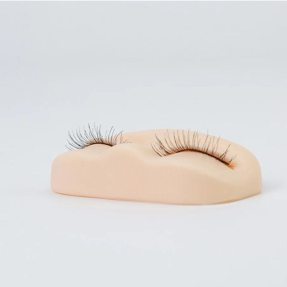 Silicone Lash Grafting Mannequin Removable Eyes Eyelash Practice Tool Novice