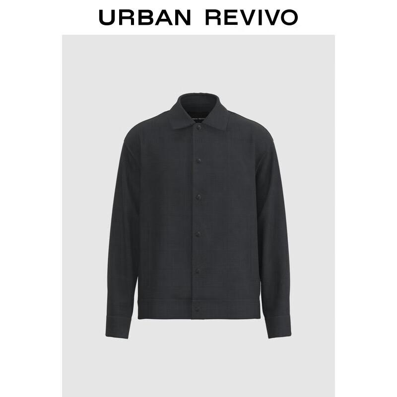 UR Men s 2025 Spring Plaid Casual Jacket XL