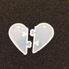 1pcs UV Resin Beautiful Jewelry Liquid Silicone Mold Love Heart Resin Charms Pendant Molds for DIY Decorate Making Jewelry
