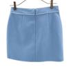 Unused N°21 Wool Blend Mini Skirt 38 Blue Purple Women Used