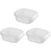 Food Storage Box Rice Fruit Preservation Container Microwave Oven Heating Refrigerator Freezer Storage Packing Kitchen Tool
