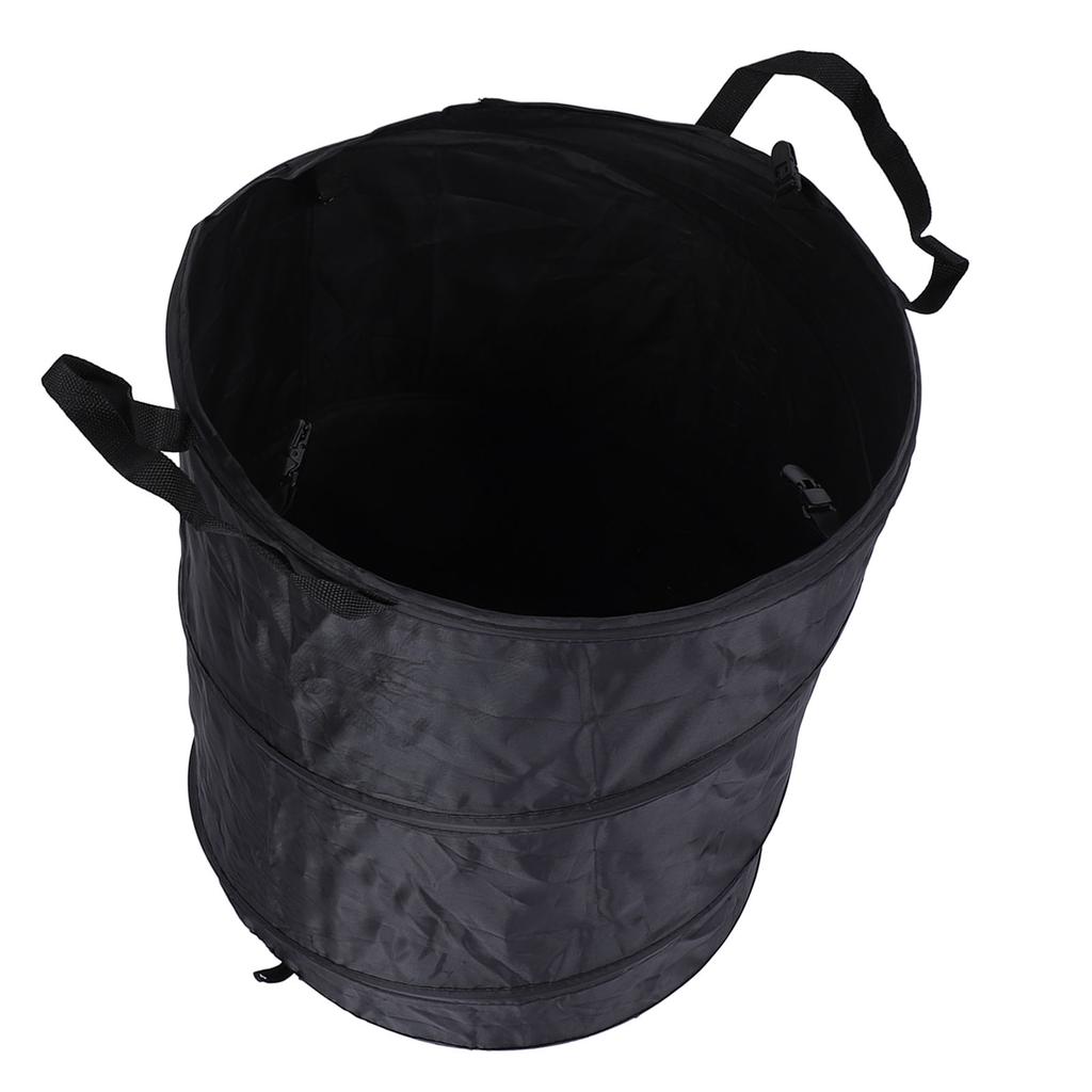 90L Folding Trash Container Portable Water Proof Oxford Cloth Camping Trash Bin for Picnic Outdoor