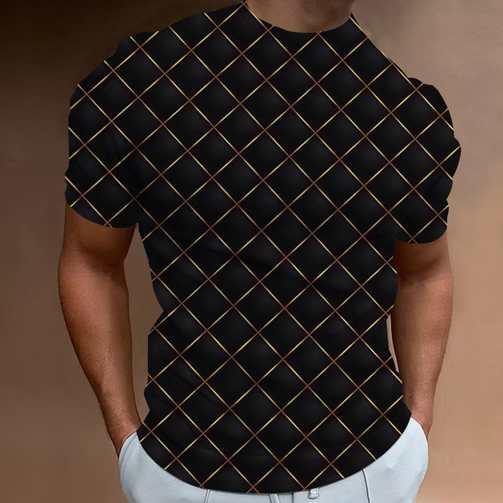 Camisetas de moda para hombre con estampado 3D, ropa de diseño urbano, camisetas extragrandes de manga corta, ropa deportiva informal de uso diario.