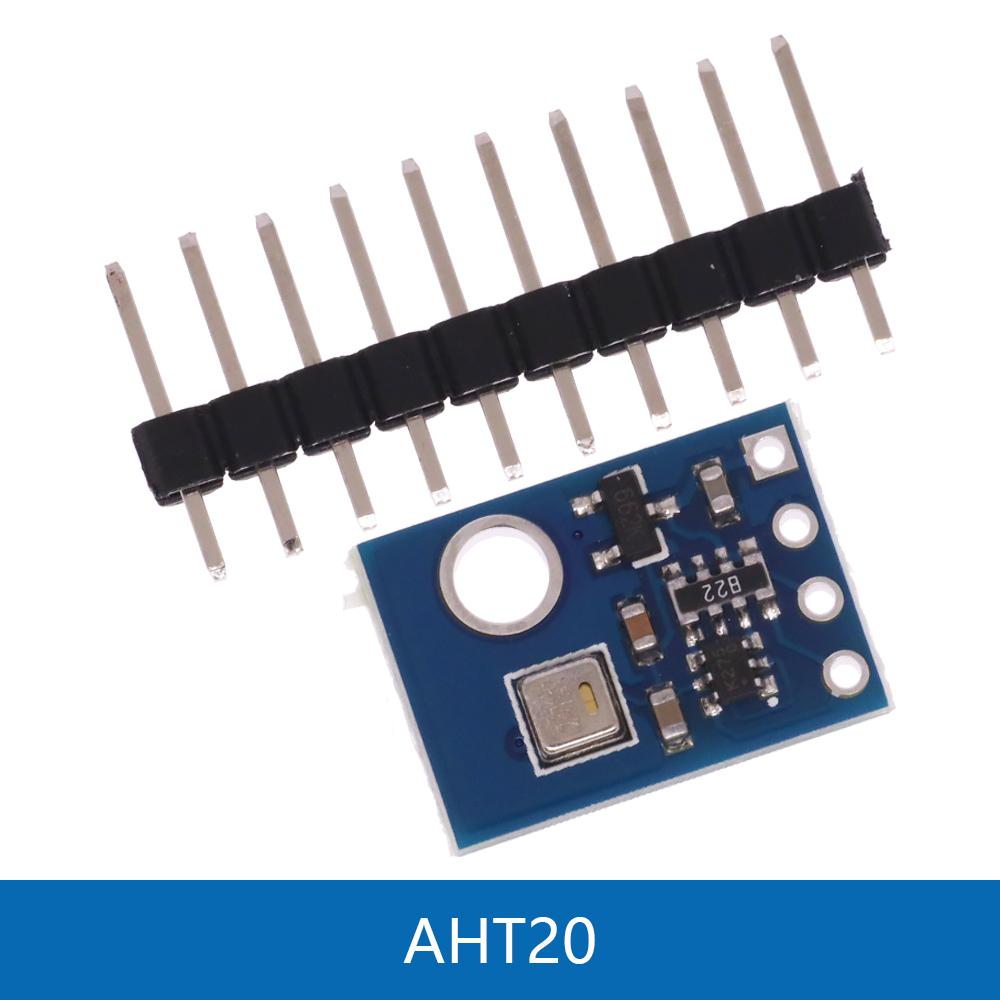 AHT10 AHT20 AHT21 High Precision Digital Temperature and Humidity Sensor Measurement Module I2C Communication Replace SHT20