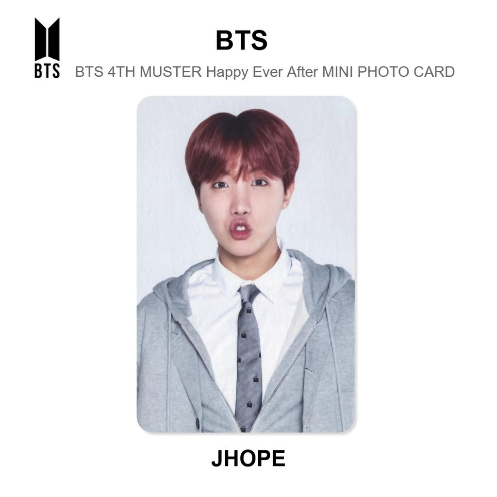 BTS BTS 4TH MUSTER Happy Ever After MINI PHOTO CARD Official Photocard