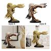 Eagle Statue Creative Collectible Art Indoor Gift Feng Shui Figurine for Office Cabinet Bookshelf Table Centerpieces Hallway