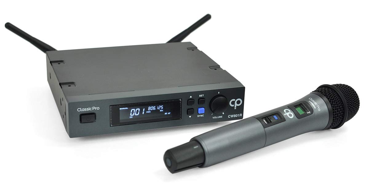 

CLASSIC PRO CWS800 series wireless set CWS801M wireless hand microphone set,