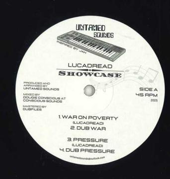 

12inch Record UNTAMED SOUNDS, LUCADREAD - War On Poverty; Dub War; Pressure; 0001 Untamed Sounds 2025 UK Reggae, Ska & Dub