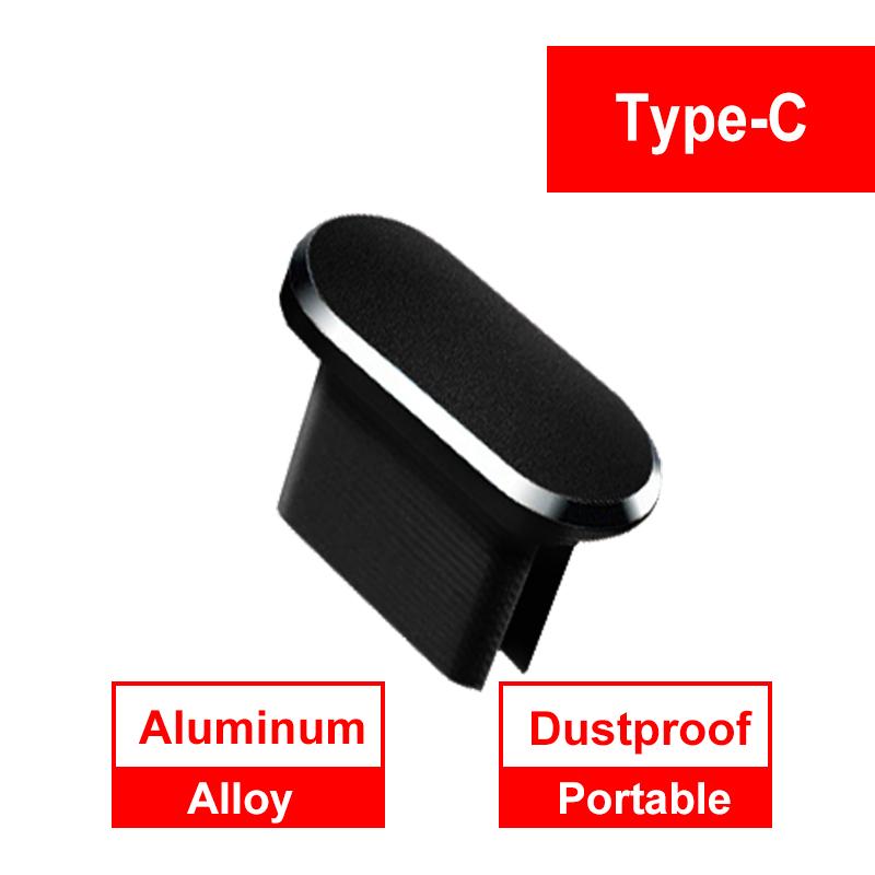 Type-C Micro USB Charging Port Anti Dust Plug Earphone Charging Port Protector Cap Cover For iPhone 6 5 5s Samsung Huawei Xiaomi