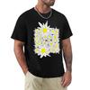 Edelweiss Pattern T-Shirt Graphic T Shirts Kawaii Clothes Animal Prinfor Boys Designer Shirts T Shirt Men Cotton