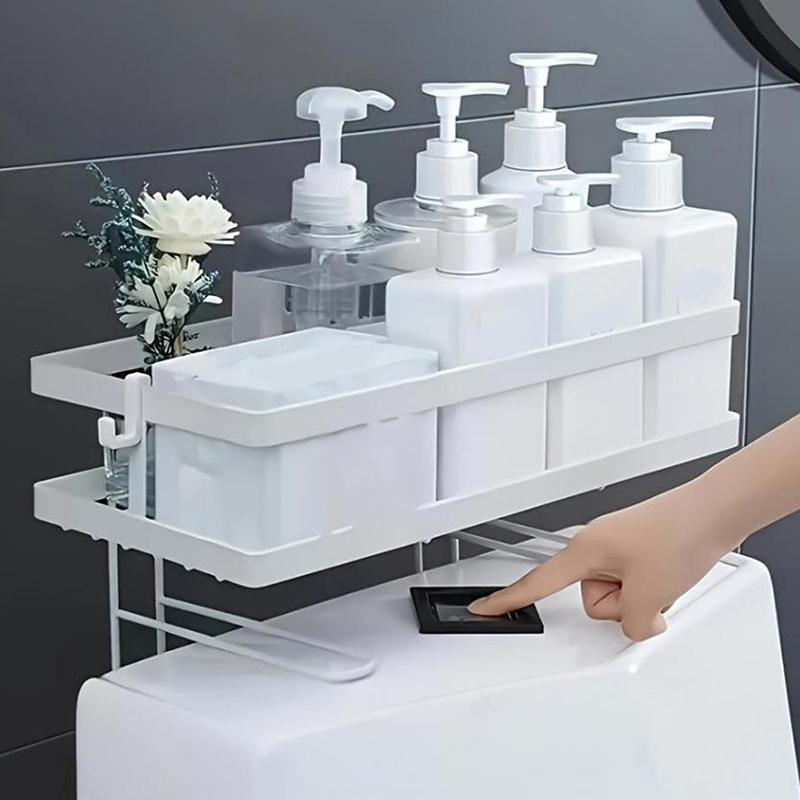 Non Perforated Toilet Storage Rack, Bathroom Miscellaneous Storage Rack, Bathroom Multifunctional Storage Rack, Artifact