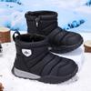 Winter Children's Fashionable Warm Cotton Shoes Outdoor Casual High Top Snow Boots Cotton Boots 26-37