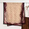Simple chain printed silk scarf women's fashion high-end gift spring and autumn trend warm scarf