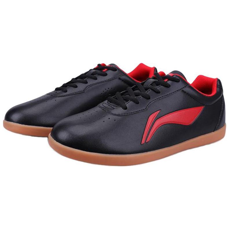 

Новые кроссовки LiNing Tai Chi с низким верхом, противоскользящие, износостойкие, для тренировок, унисекс, черно-красные ADBC012-2 42