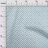 oneOone Cotton Flex Blue Fabric Valentine Diy Clothing Quilting Fabric Print Fabric By Yard 40 Inch