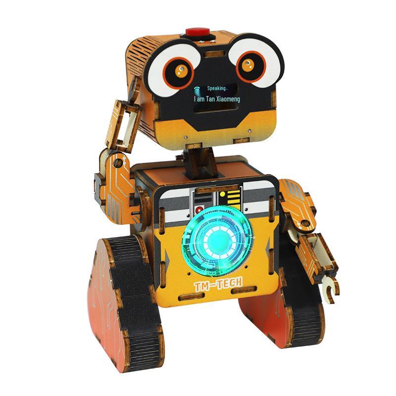 Handmade Intelligent AI Interaction Robot Toy for Boys - Science Experiment Gift