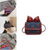Girl Summer Mini Pu Wallet With Embroidered Fruit Pattern For Daily Use
