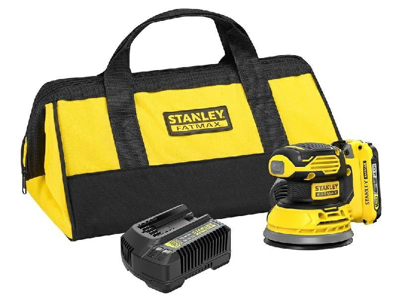STANLEY ORBIT SANDER 18V V20 1x2.0Ah FMCW220D1S