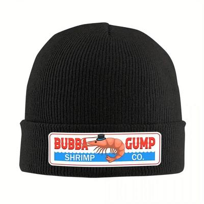 Bubba Gump Hats Autumn Winter Beanie Fashion Shrimp Forrest Movie Geek Caps Men Women Acrylic Skullcap