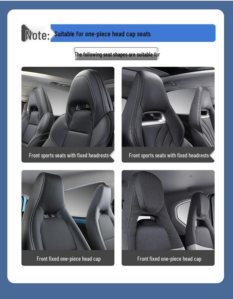 X492 Breathable Cotton Linen Car Seat Cushion for Dolphin MINI, Little Ant, Ice Cream, Punk, Dodo - Universal Fit