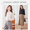 Women's Elegant Long-Sleeve Chiffon Shirt