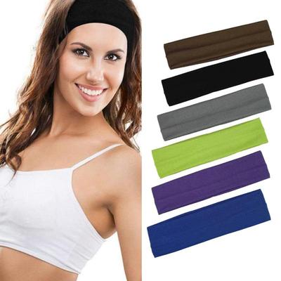 "Fascia da Yoga Elastica Assorbente il Sudore: Antitraspirante, Accessorio per Capelli Sportivo Monocolore"