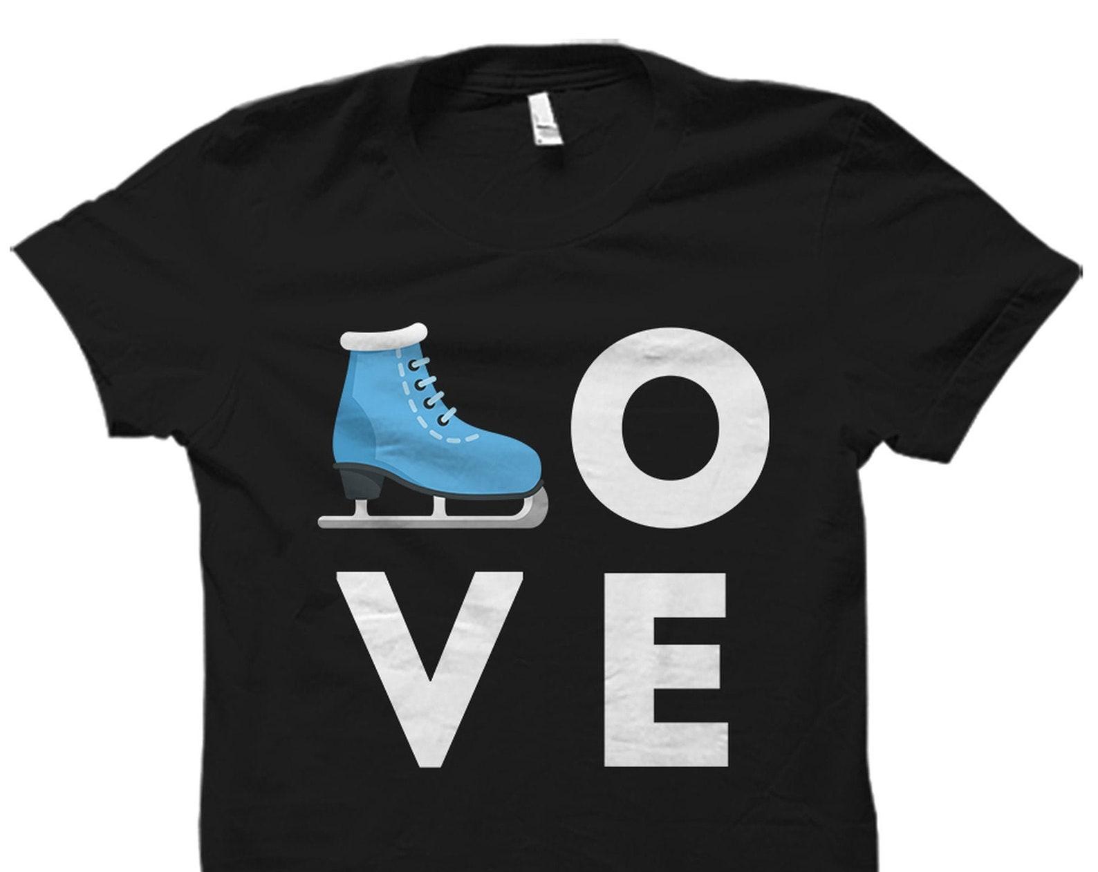 Ice Skating Shirt. Ice Skater Gift. Figure Skater Gift. Figure Skater Shirt. Ice Skater Shirt Ice Skating Lover Gift Ice Skating Fan #OS2433 2XL