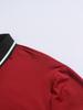Men's Autumn Outdoor Fashion Breathable Long-Sleeve Jacquard Polo Shirt