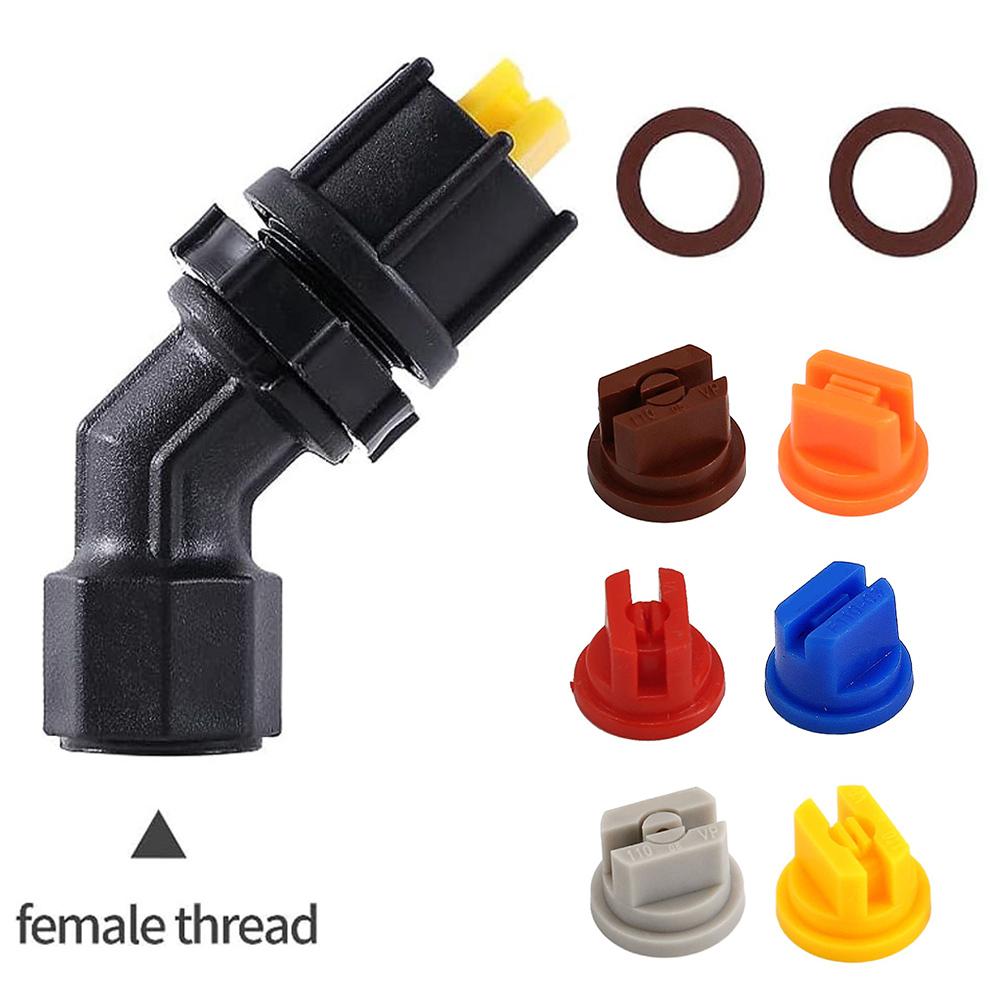 110°Fan Nozzle 0.1-0.4mm Aperture For Backpack Sprayer Garden Spray For Weeding