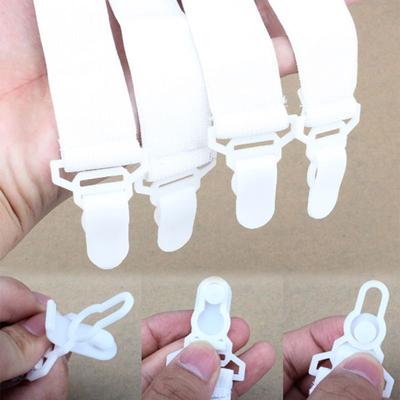 4 Pcs Useful Elastic Bed Sheet Clip Fasteners Grippers Holder Fixing Slip-Resistant Belt Mattress Cover Blankets
