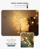 Cross-Border LED Christmas Lights - Luminous White Birch Branches for Home Decor