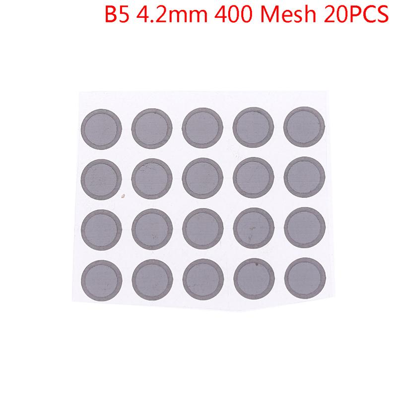 20Pcs Diy Earphones Tuning Paper Damping Front Shell Filter Mesh Increase Low