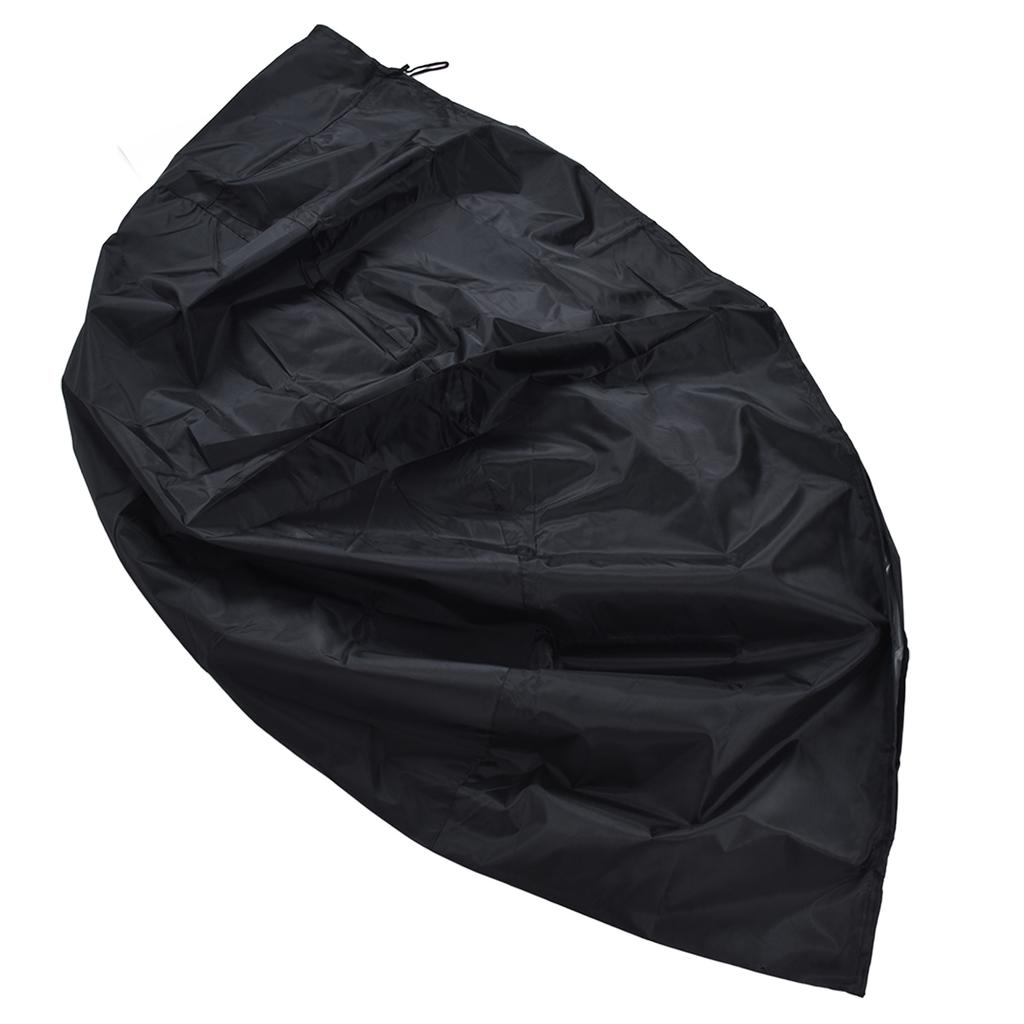 Fire Pit Cover Round Patio Outdoor Fireplace Cover Waterproof Dustproof UV Protection for All Seasons Black