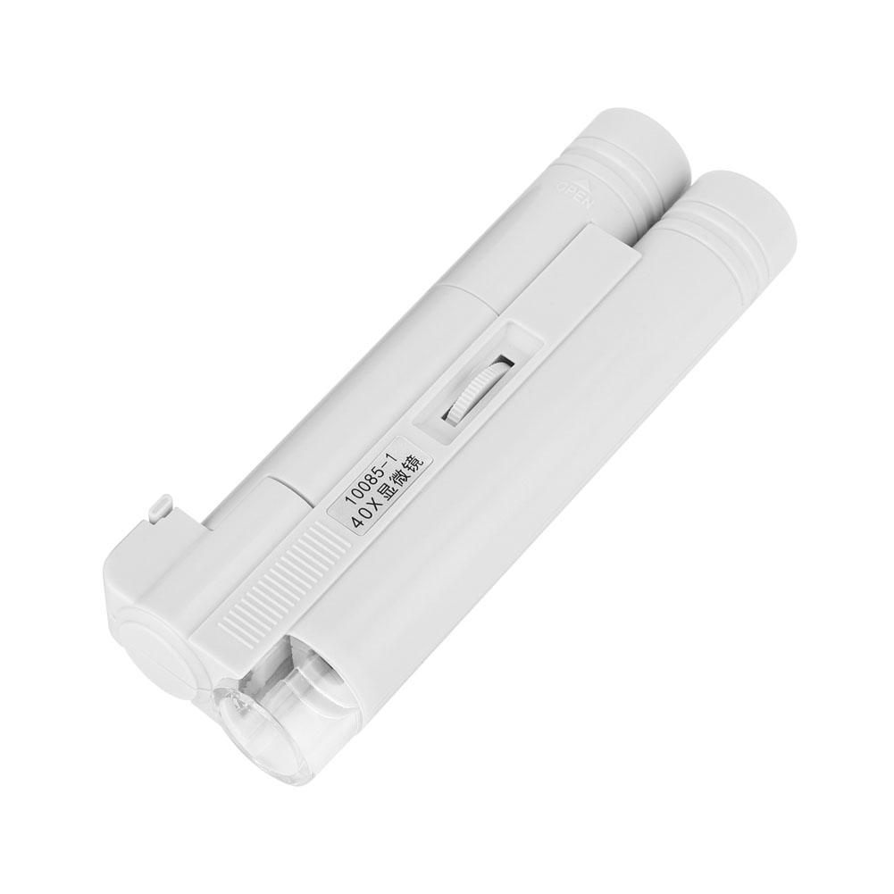 

40X Zoom Pocket sized LED Microscope Magnifier Micro Lens for Universal Mobile Phones