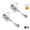 EDP1269-1 2 Pieces Front Door Hinge Stop Check Strap Limiter for Fiat Stilo 192 2001-2010 4/5 Door 51760102