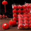 30/25Pcs Chinese New Year Decoration Pendant Chinese New Year Home Lantern Party Decor Chinese Spring Festival Decor Red Lantern