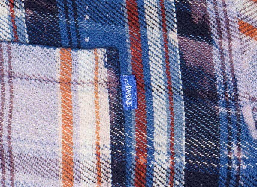 FQ5453-498/FQ5454-498 Nike JORDAN Awake NY Flannel Shirt Blue Pink