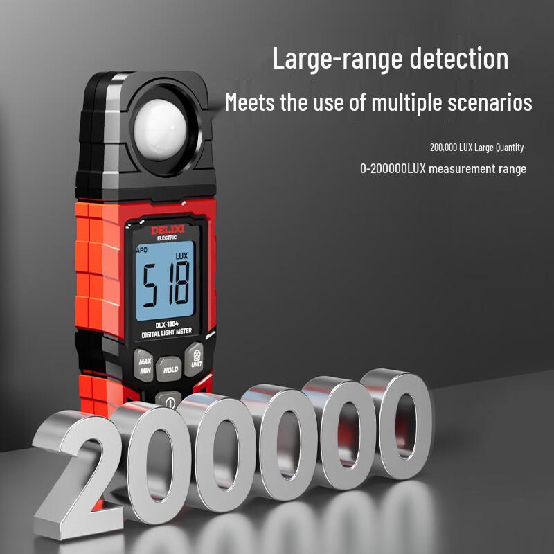 Delixi Digital Illuminance Meter (CN version)