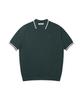 SOLEW Polo Knit_Dark Green