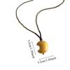 Bohemian Style Wood Clavicle Chain Y2K Accessories Couple Friends Choker  Holiday