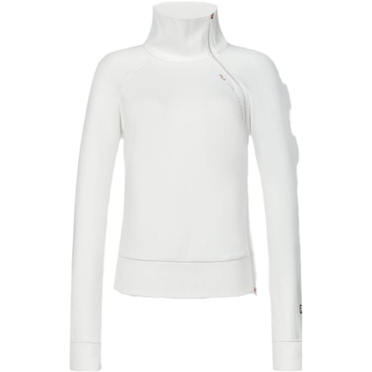 

New FILA Sweatshirts Women s White A11W411210F-WT XL