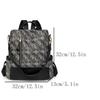 Fashionable 1-piece women's bag, Chinese style leisure personality versatile backpack, convenient large capacity trend printed b