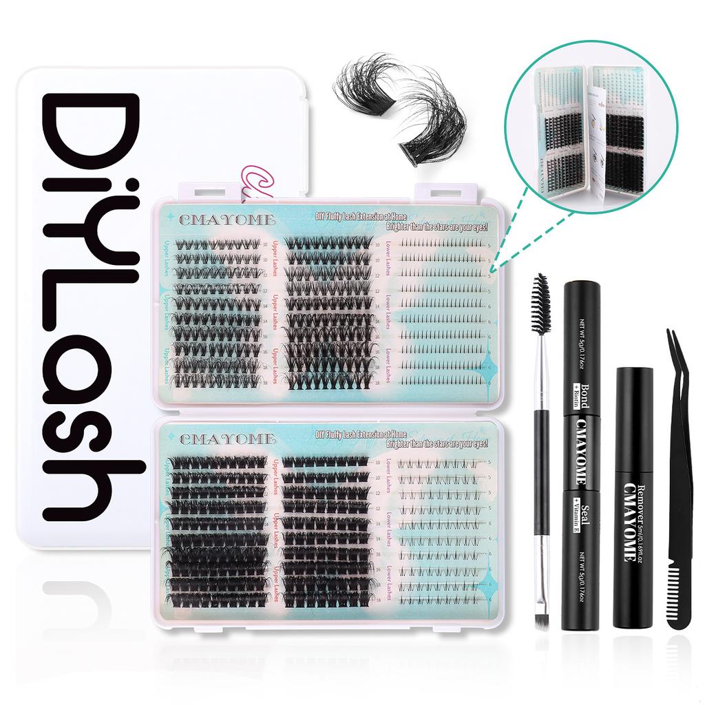 Diy Single Tuft Hair Mix And Match Eyelash Book Fairy Lower Eyelashes Natural Thick D Song Segmented False Eyelashes