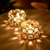 8Pcs Hollow Tealight Candle Holders Flat Bottom Tea Lamp Container Universal Tea Light Box  Wedding