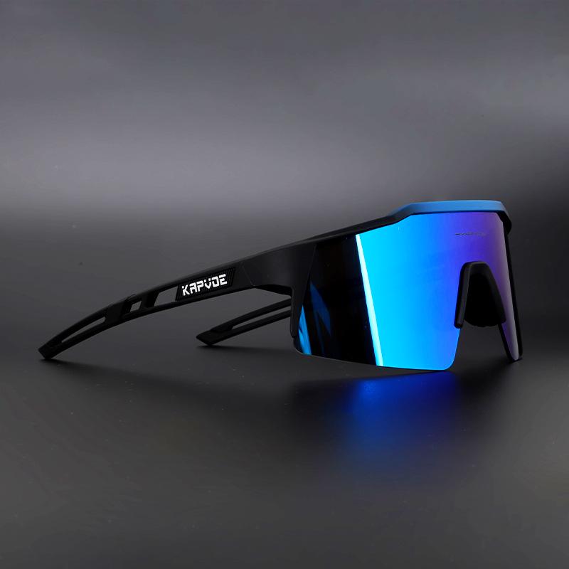 Kapvoe Polarized Cycling Sunglasses Windproof Mountain Bike Sports Glasses