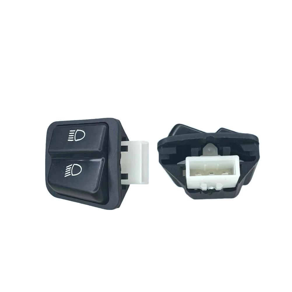 Motorcycle Scooter Switches Button Head Light Horn Dimmer Turn Starter Single Headlight Switch For Honda Suzuki ATV Moped